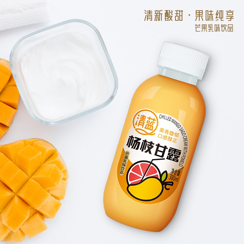 清蓝杨枝甘露380ml